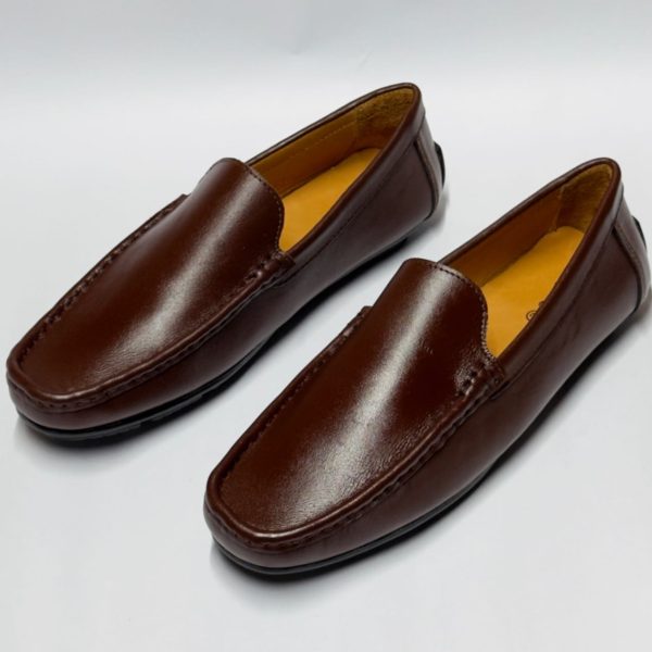 Premium Soft Leather Loafer Shoes - Image 2