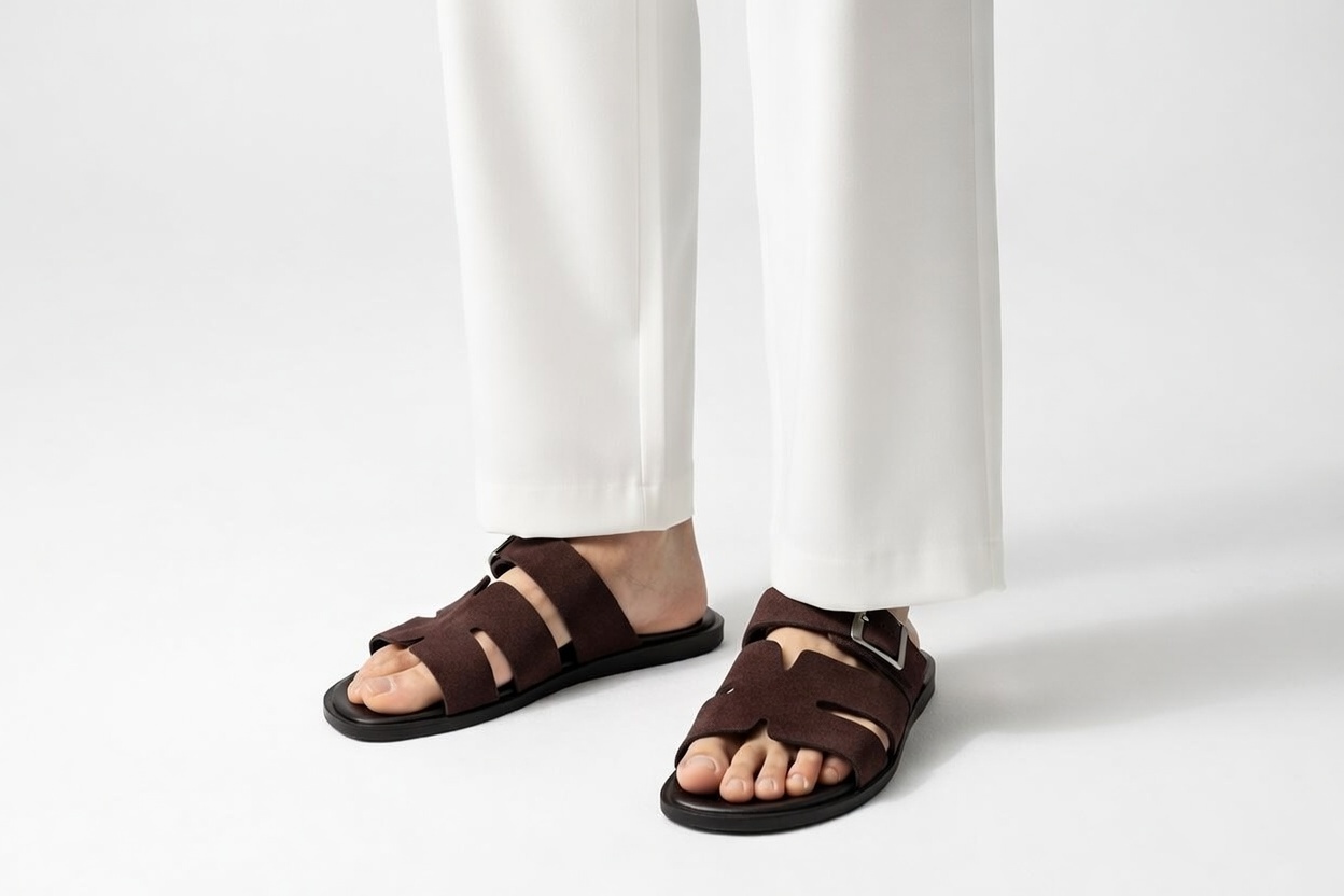 Premium Suede Sandals - Image 2